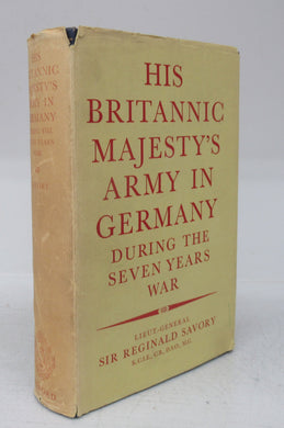 His Britannic Majesty's Army in Germany During the Seven Years War