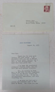 Letter to Robert Jean, August 24, 1973