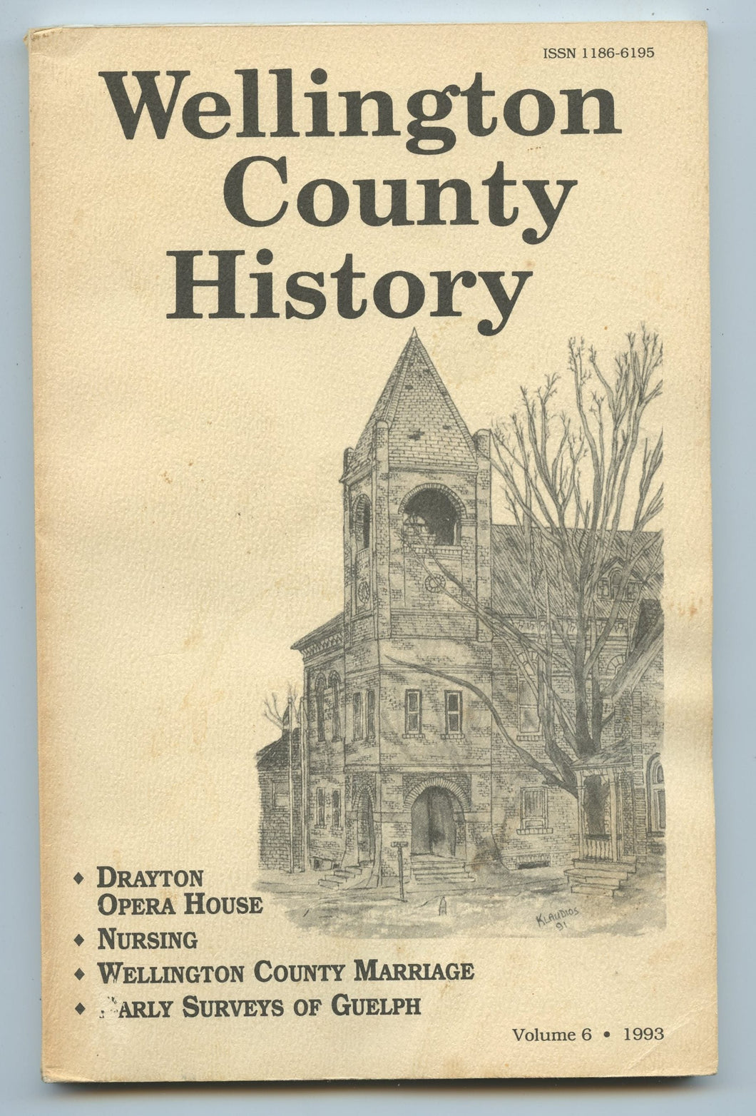 Wellington County History Vol. 6 1993
