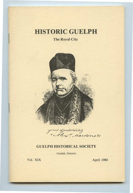 Historic Guelph: The Royal City, Volume XIX, 1979-80