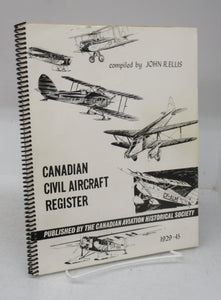 Canadian Civil Aircraft Register 1929-45