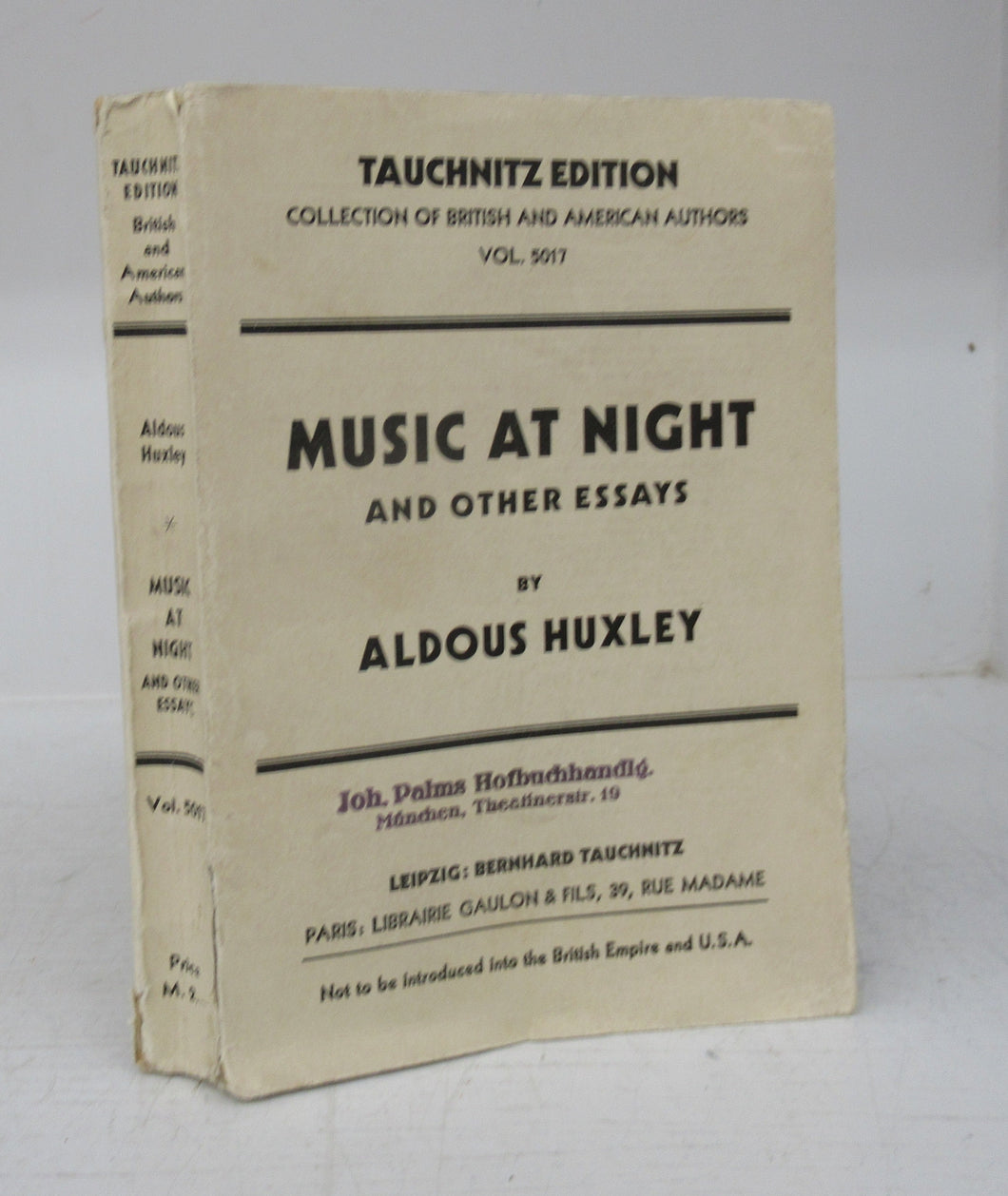 Music At Night and other essays