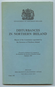 Disturbances in Northern Ireland: Report of the Commission appointed by the Governor of Northern Ireland