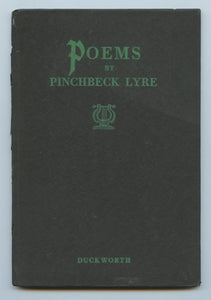 Poems by Pinchbeck Lyre