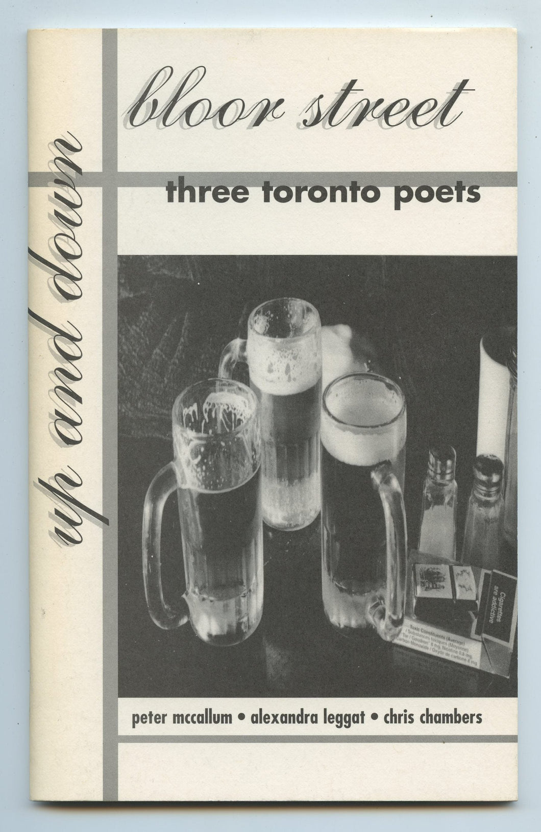 up and down bloor street: three toronto poets