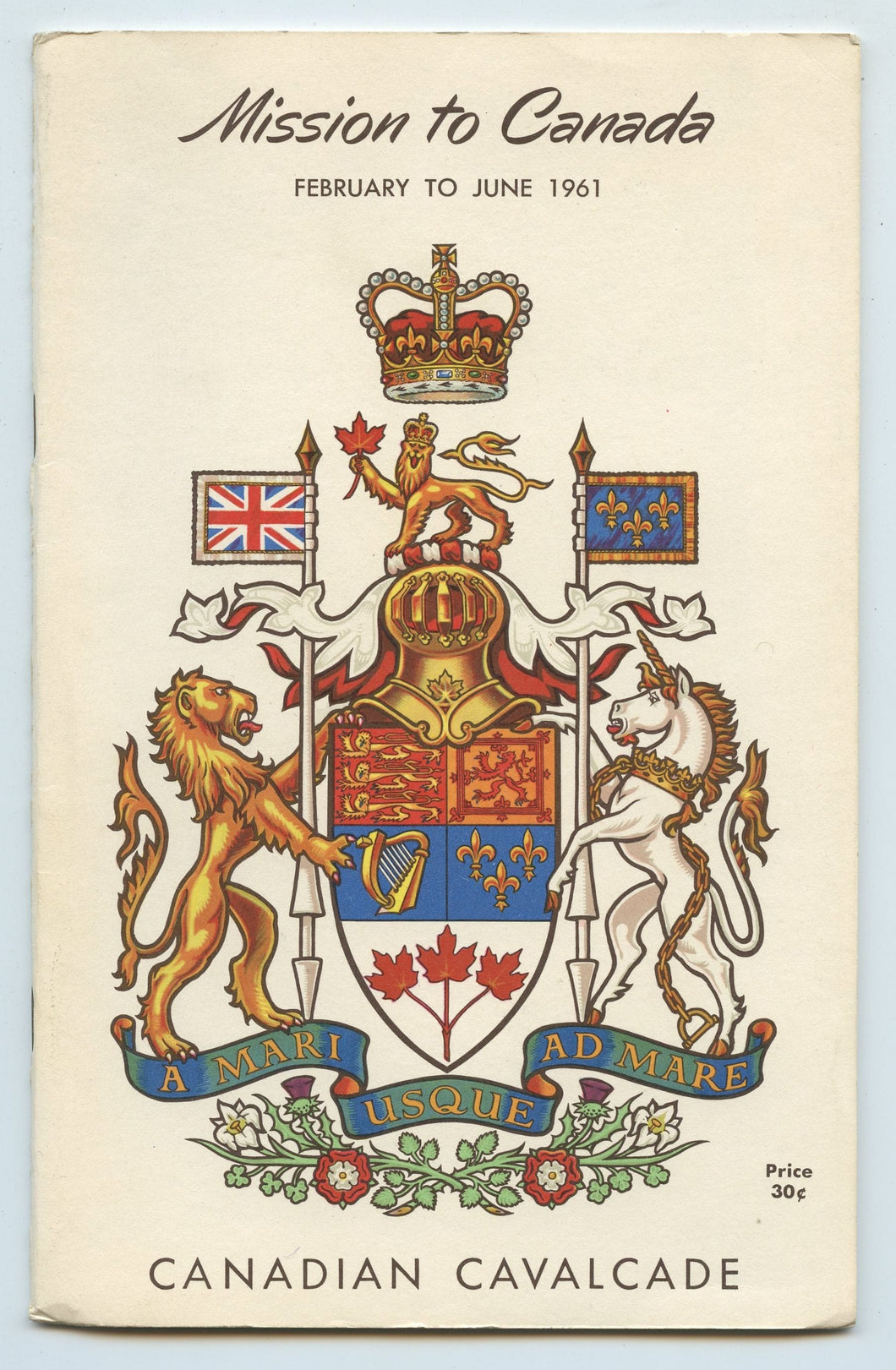 Mission to Canada February to June 1961 (Canadian Cavalcade)