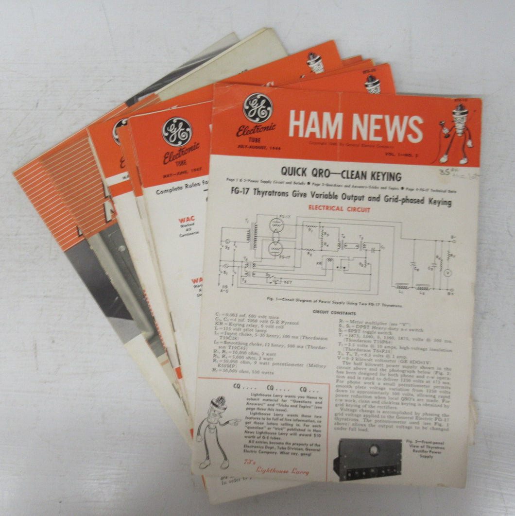 Ham News (11 issues, 1946-60)