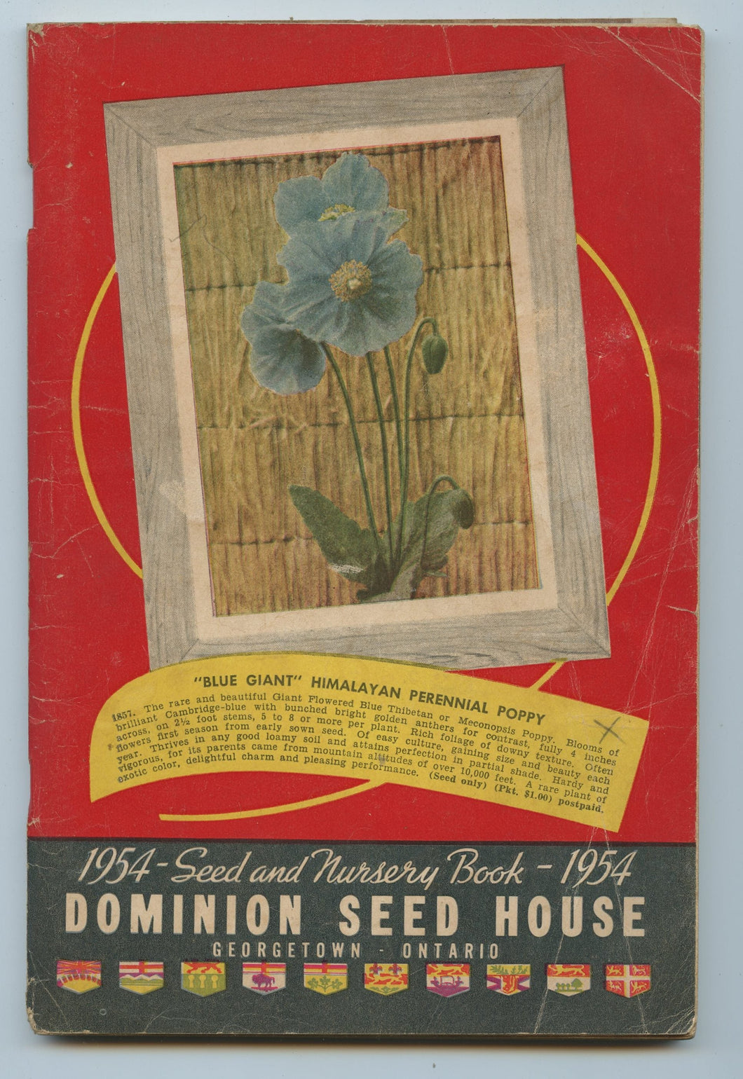 Dominion Seed House 1957 Seed and Nursery Book