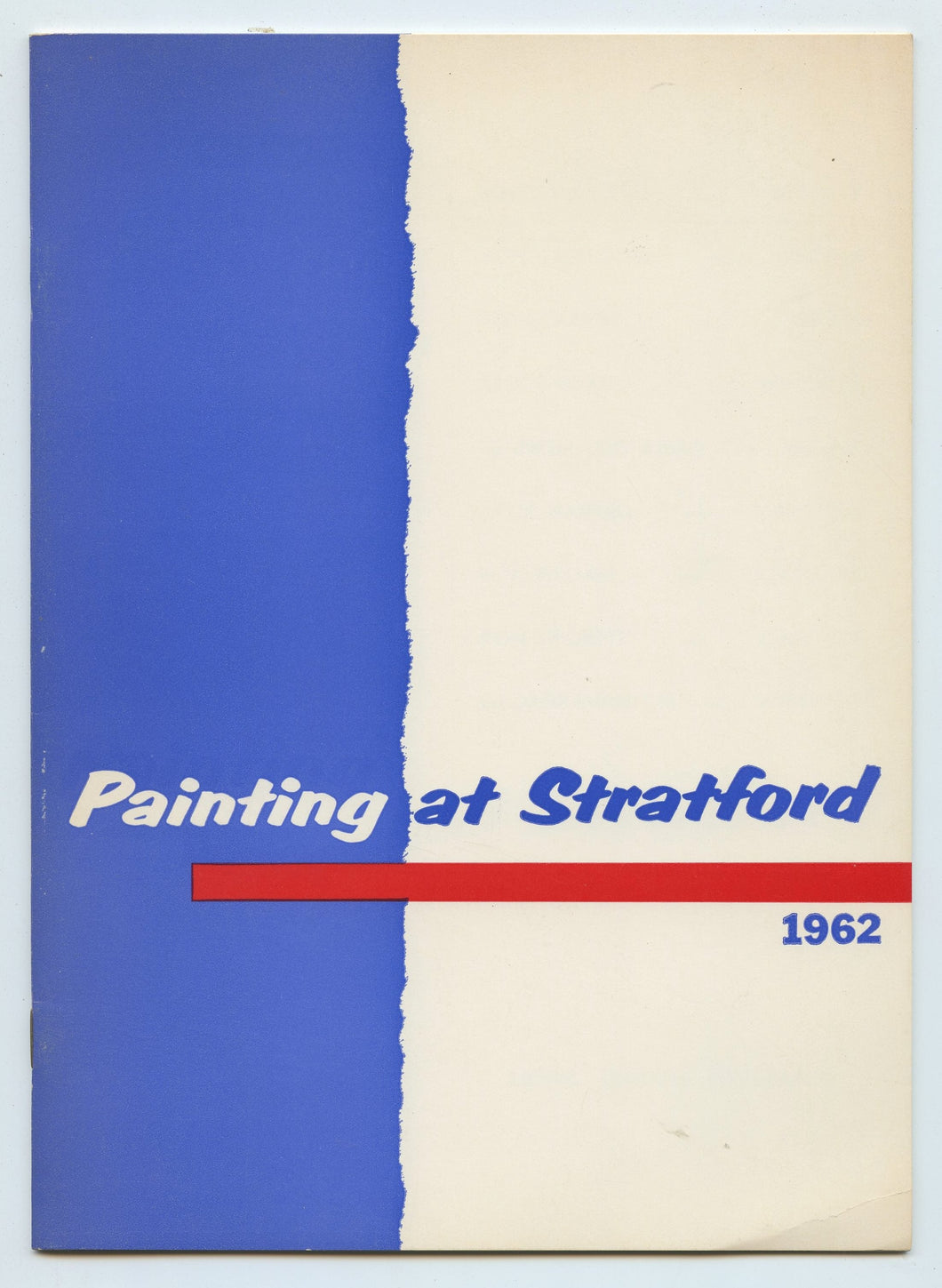 Painting at Stratford 1962