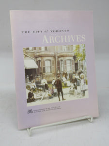 The City of Toronto Archives