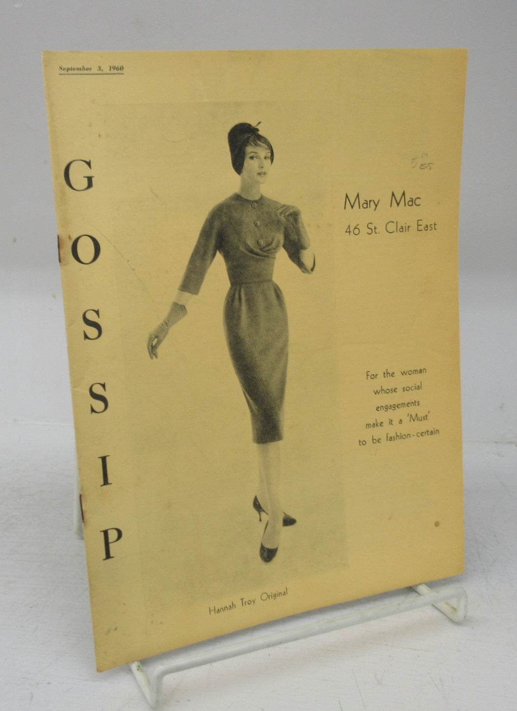 Gossip! September 3, 1960