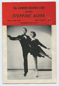 The London Skating Club presents Stepping Along (programme), March 24 & 25, 1950, London, Ontario