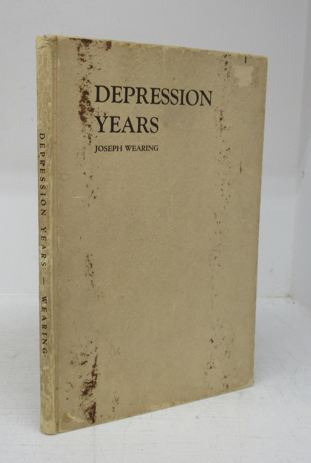 Depression Years: Selected Addresses
