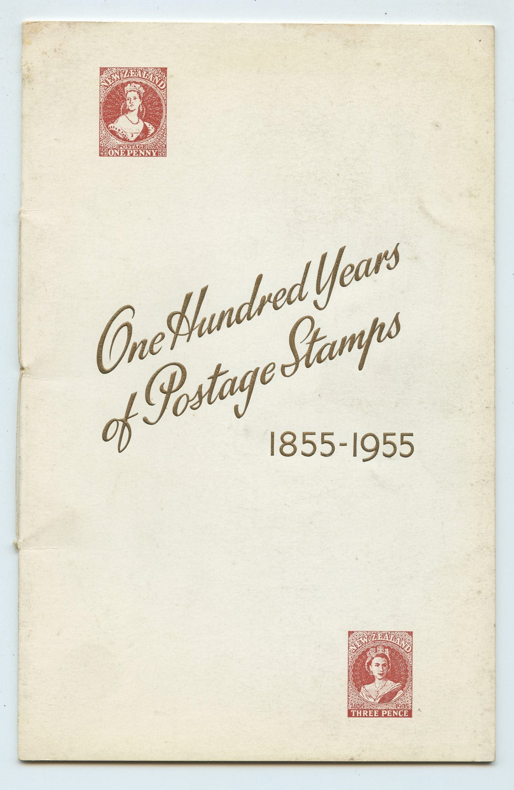 One Hundred Years of Postage Stamps 1855-1955