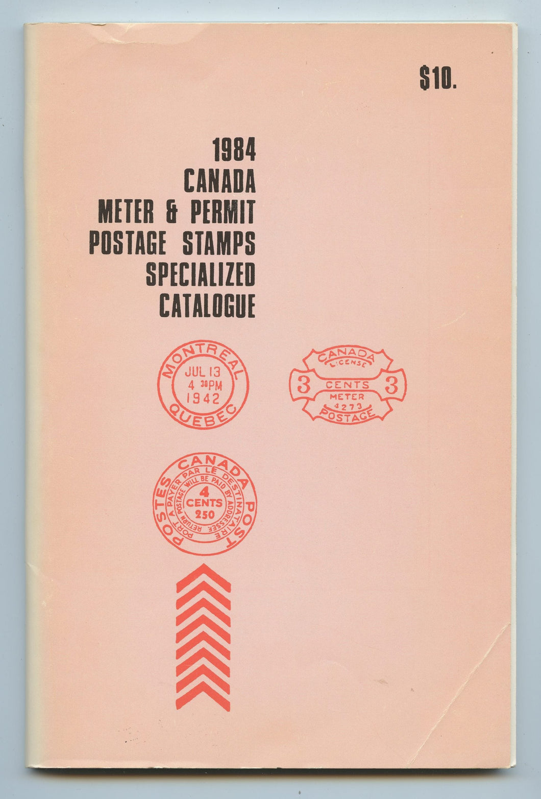 1984 Canada Meter & Permit Postage Stamps Specialized Catalogue