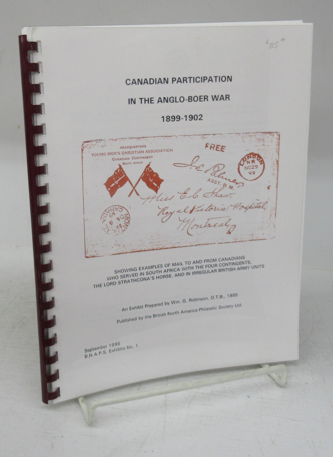 Canadian Participation in the Anglo-Boer War 1899-1902: