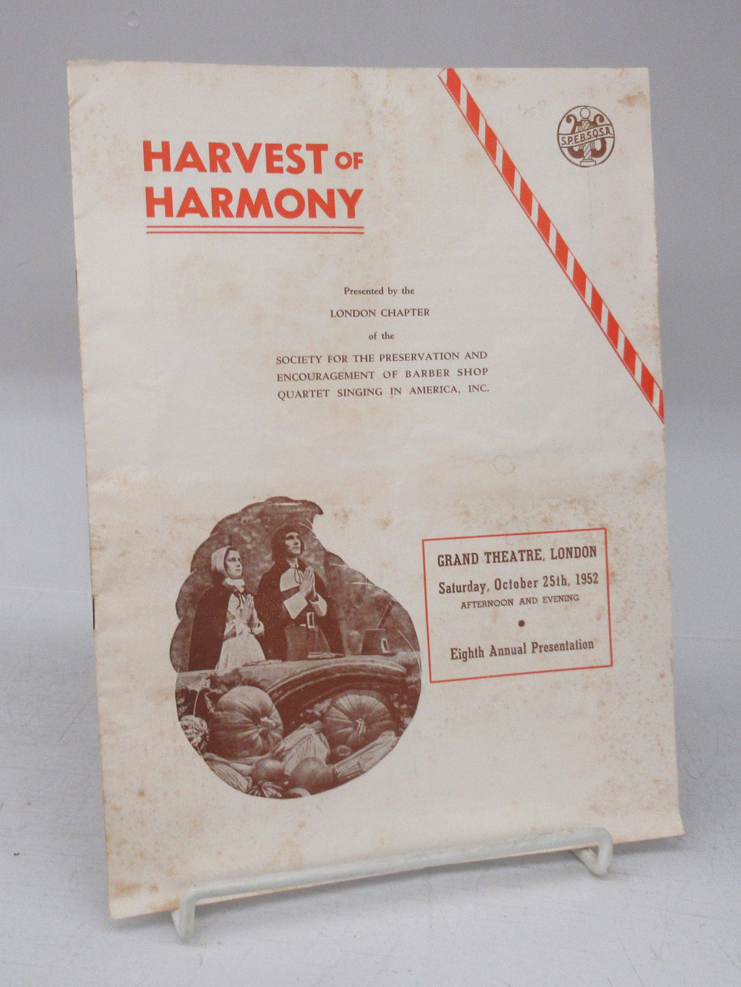 Harvest of Harmony program