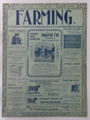 Farming, July 12th, 1898