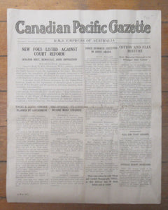 Canadian Pacific Gazette Thursday, February 25, 1937