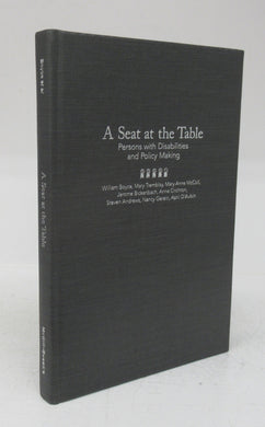 A Seat at the Table: Persons with Disabilities and Policy Making