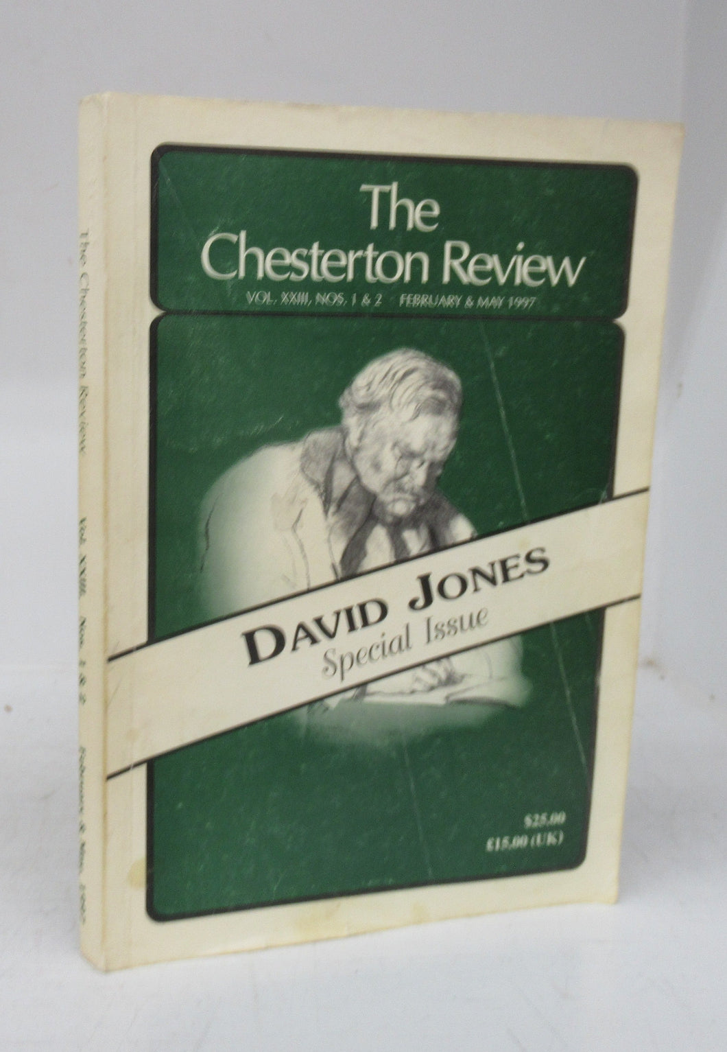 The Chesterton Review: David Jones Special Issue, 1997