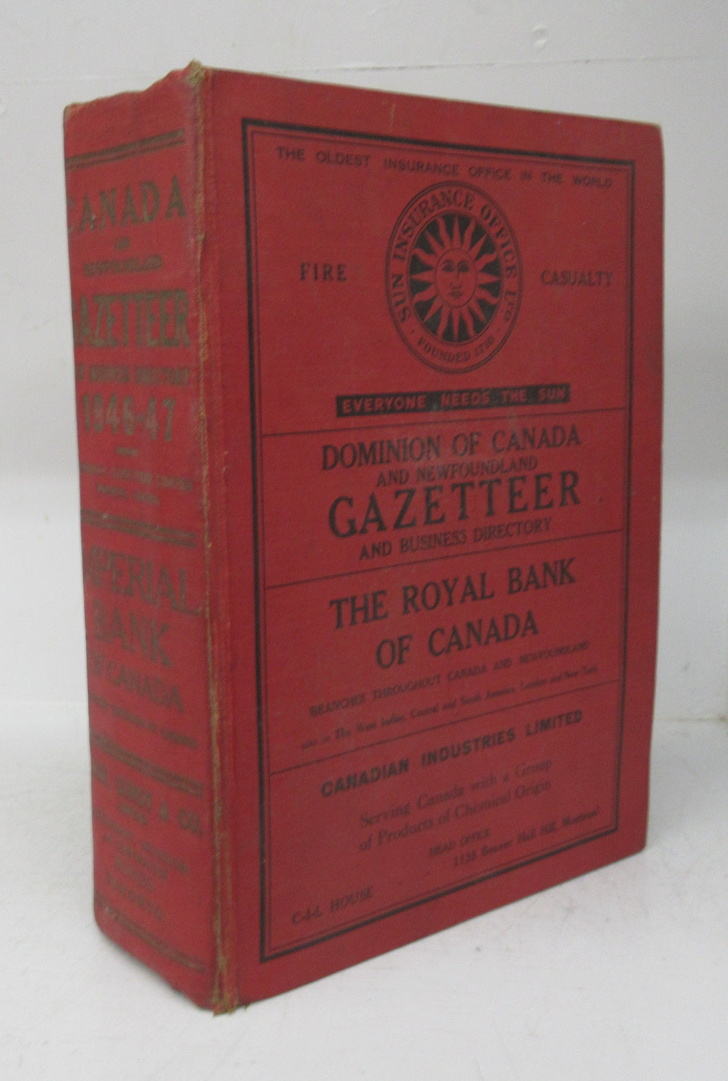 Dominion of Canada and Newfoundland Gazetteer and Classified Business Directory