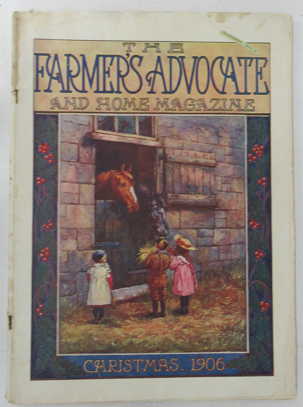 The Farmer's Advocate, December 13, 1906