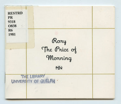 Rory: The  Price of Morning