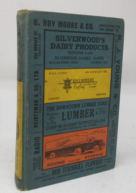 Vernon's City of London (Ontario) Miscellaneous, Business, Alphabetical and Street Directory for the Year 1956