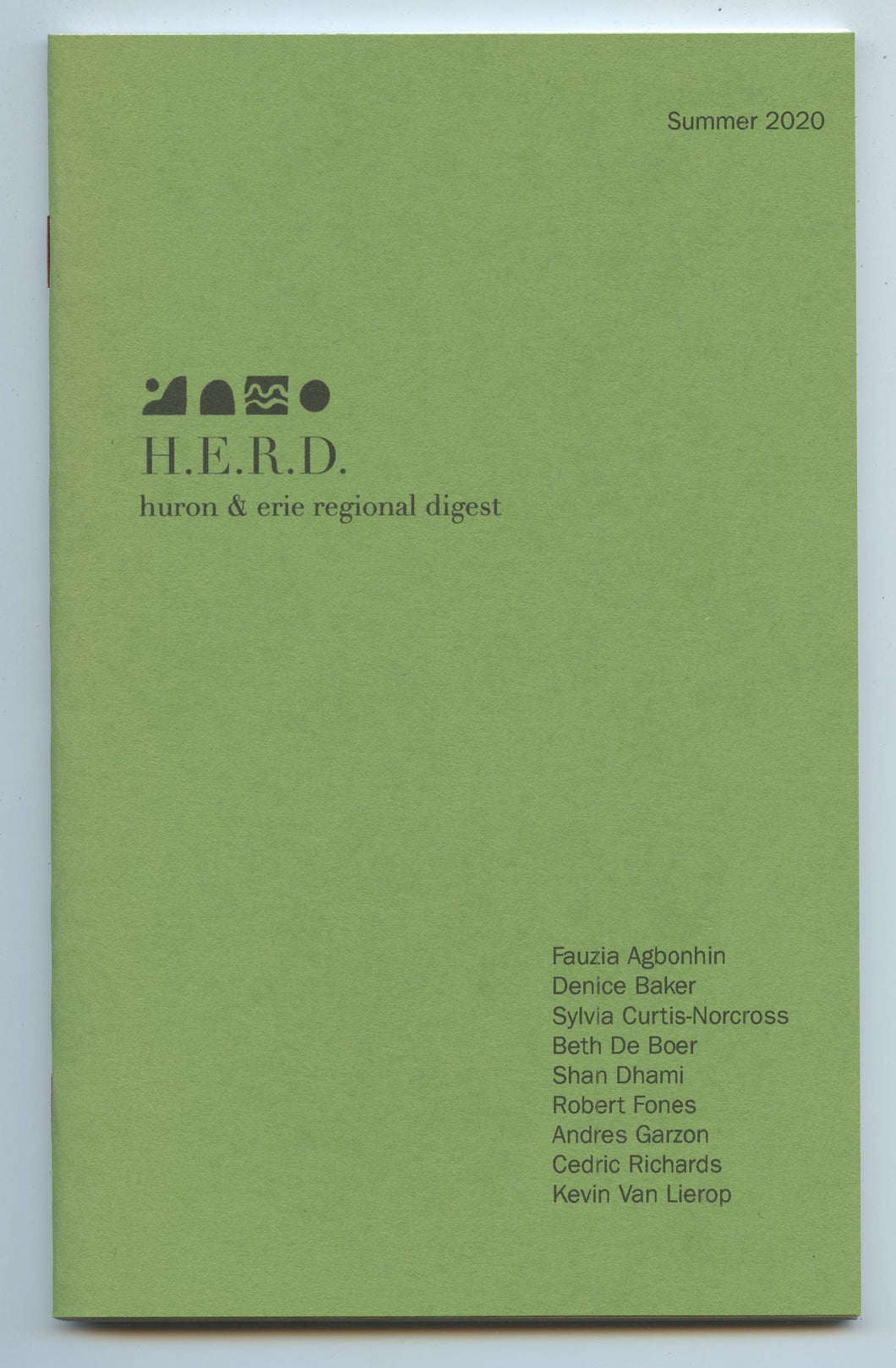 H.E.R.D. huron & erie regional digest Summer 2020