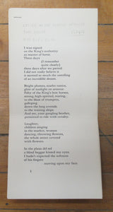 Letter of the Master of Horse