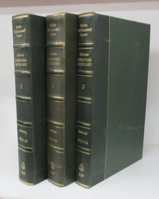 Returns and Correspondence, Despatches and Papers Relating to the Boundary Between the British Possessions in North America and the United States of America. Vol. I: Sessions 1831-40. Vol. II: Sessions 1842-51. Vol. III: Sessions 1857-94