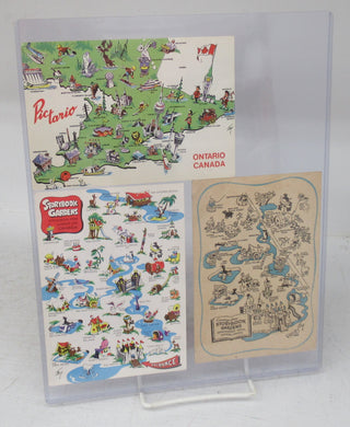3 Merle Tingley illustrated postcards
