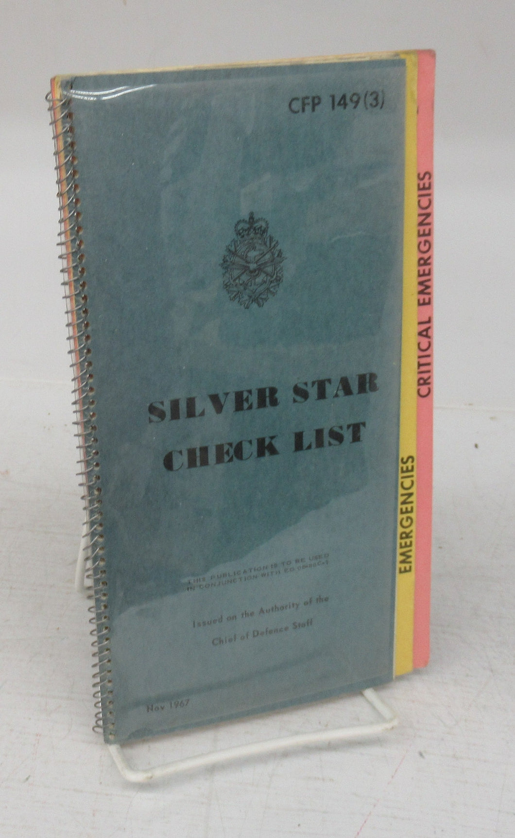 Silver Star Check List, Nov. 1967