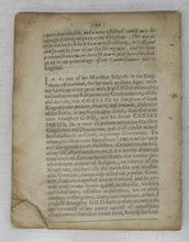A True Representation of the Proceedings of the Kingdome of Scotland