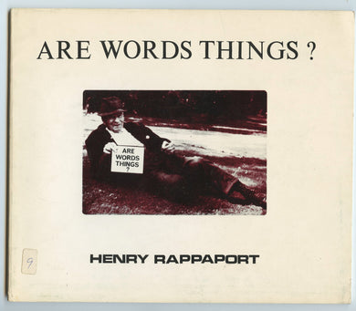 Are Words Things? 