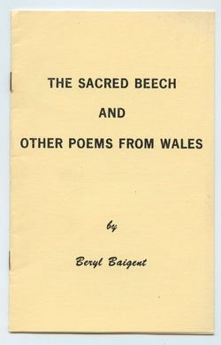 The Sacred Beech and Other Poems From Wales