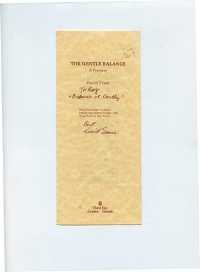 The Gentle Balance: A Preview