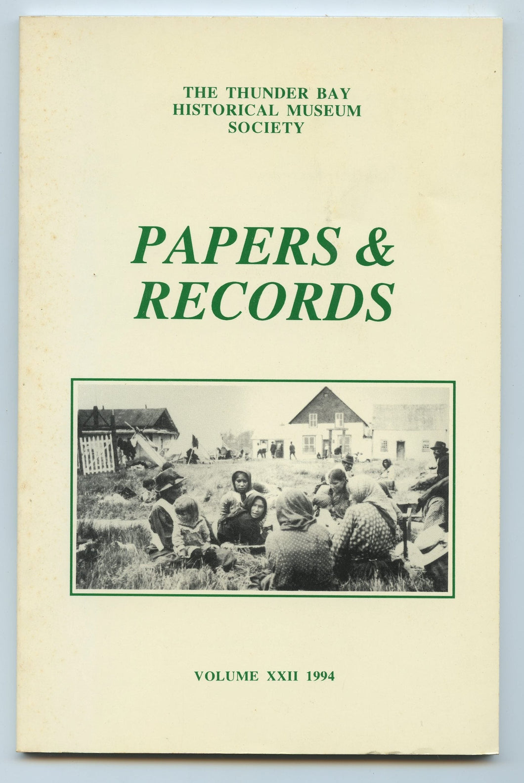Papers & Records 1994