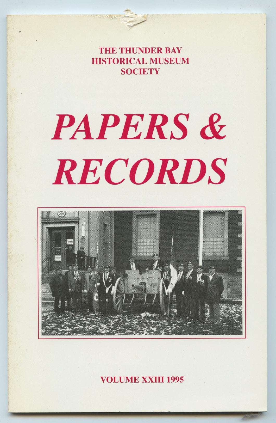 Papers & Records 1995