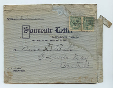 Souvenir Letter, Saskatoon, Canada