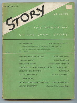 Story, March 1937