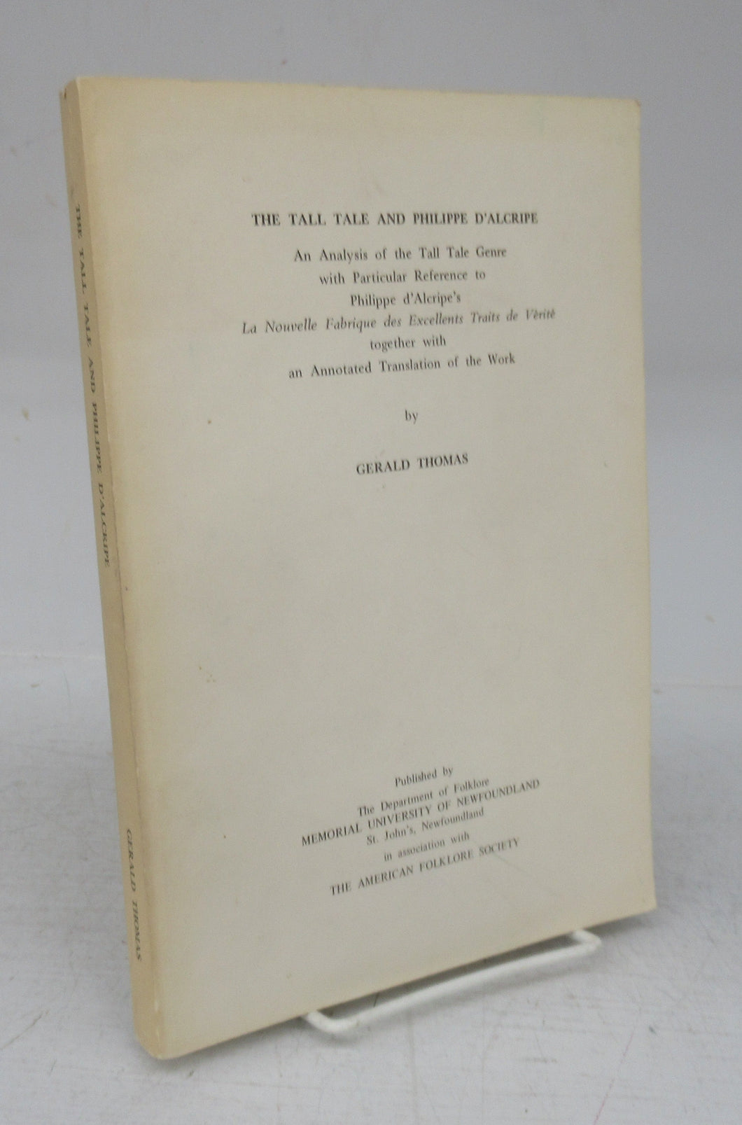 The Tall Tale and Philippe D'Alcripe