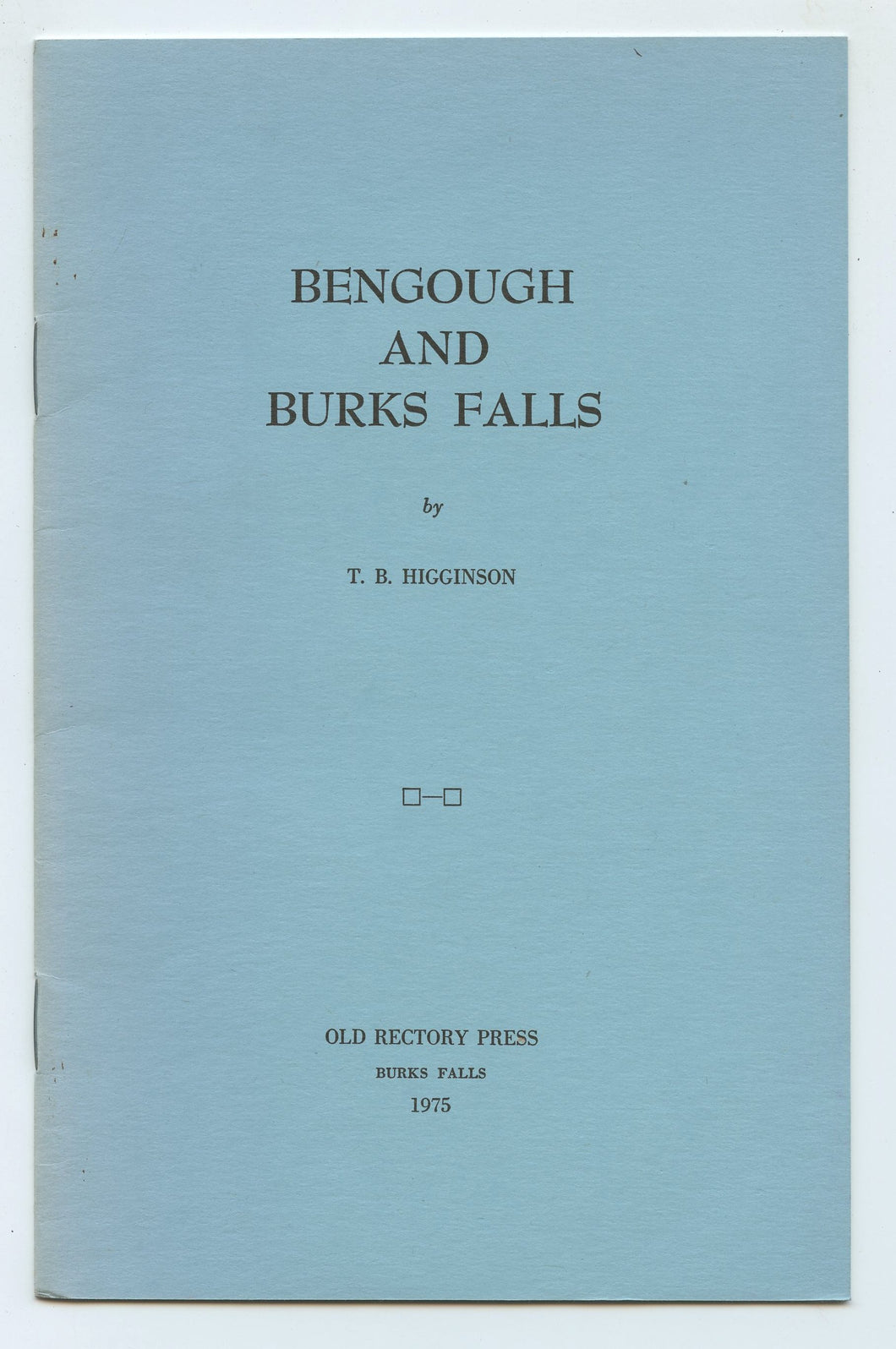 Bengough and Burks Falls