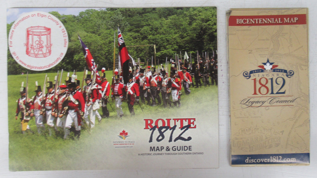Route 1812: Map & Guide. A Historic Journey Through Southern Ontario