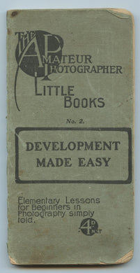 Sure and Easy Development of Plates and Films