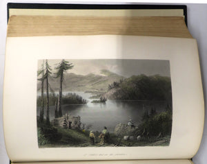Canadian Scenery Illustrated. From Drawings by W. H. Bartlett. Vols. I & II