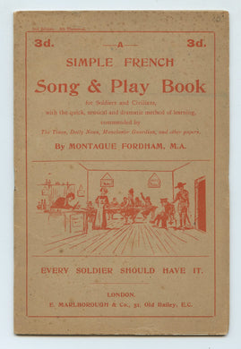 A Simple French Song & Play Book