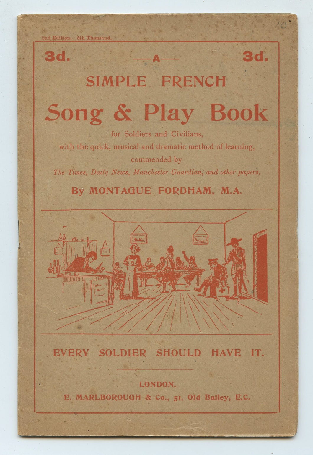 A Simple French Song & Play Book