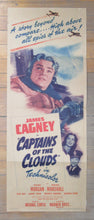 Promotional material for Captains of the Clouds starring James Cagney